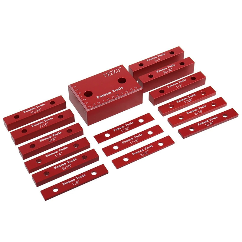 Woodworking Gauge - Woodworking Inch Measuring Block Height Measuring
