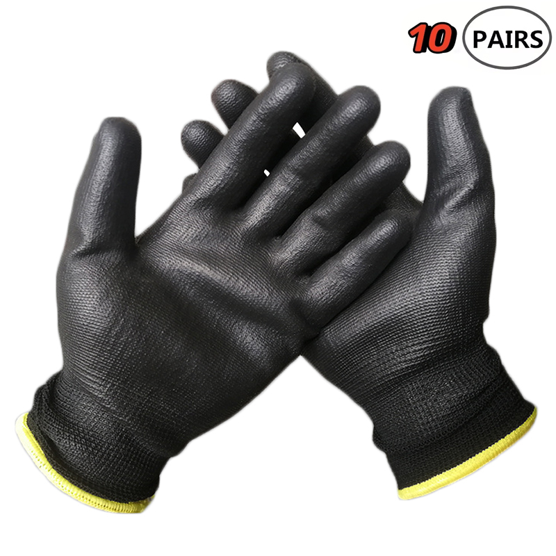 Woodworking Gloves - 20pcs Protective Work Gloves Wear-resistant Non-slip