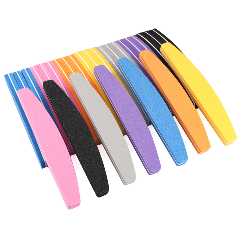 Woodworking Files - 10/50Pcs Boat Sponge Nail Files 100/180