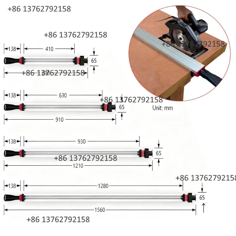 Woodworking Gauge - Aluminum Alloy Woodworking Miter Gauge Electric