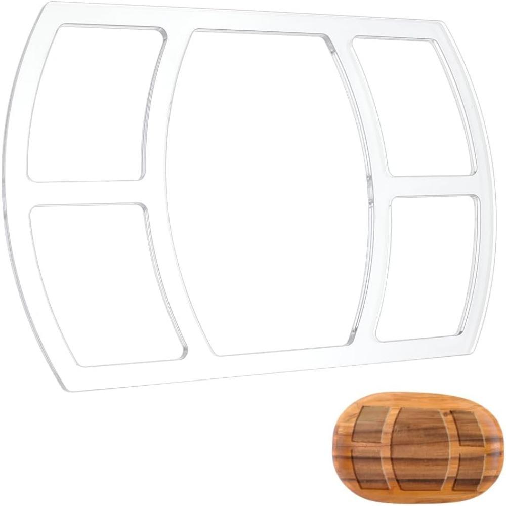 Woodworking Shop - 5 Pocket Valet Tray Router Template
