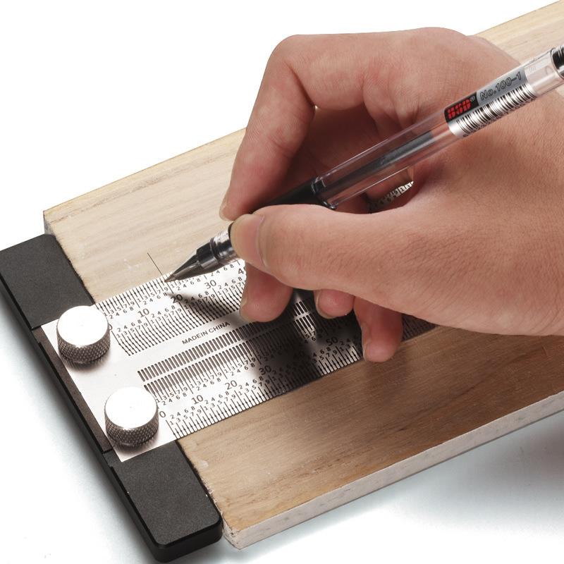 Woodworking Gauge - High Precision T Type Hole Ruler