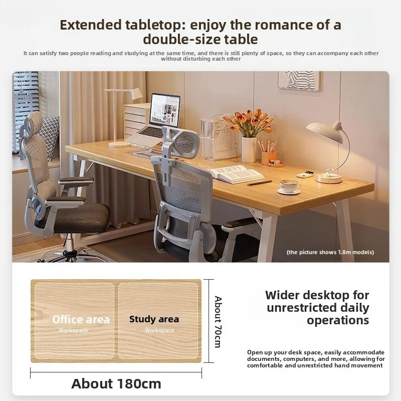 Double Large Desk for Adults,  - Woodworking Desk Chair recension och pris