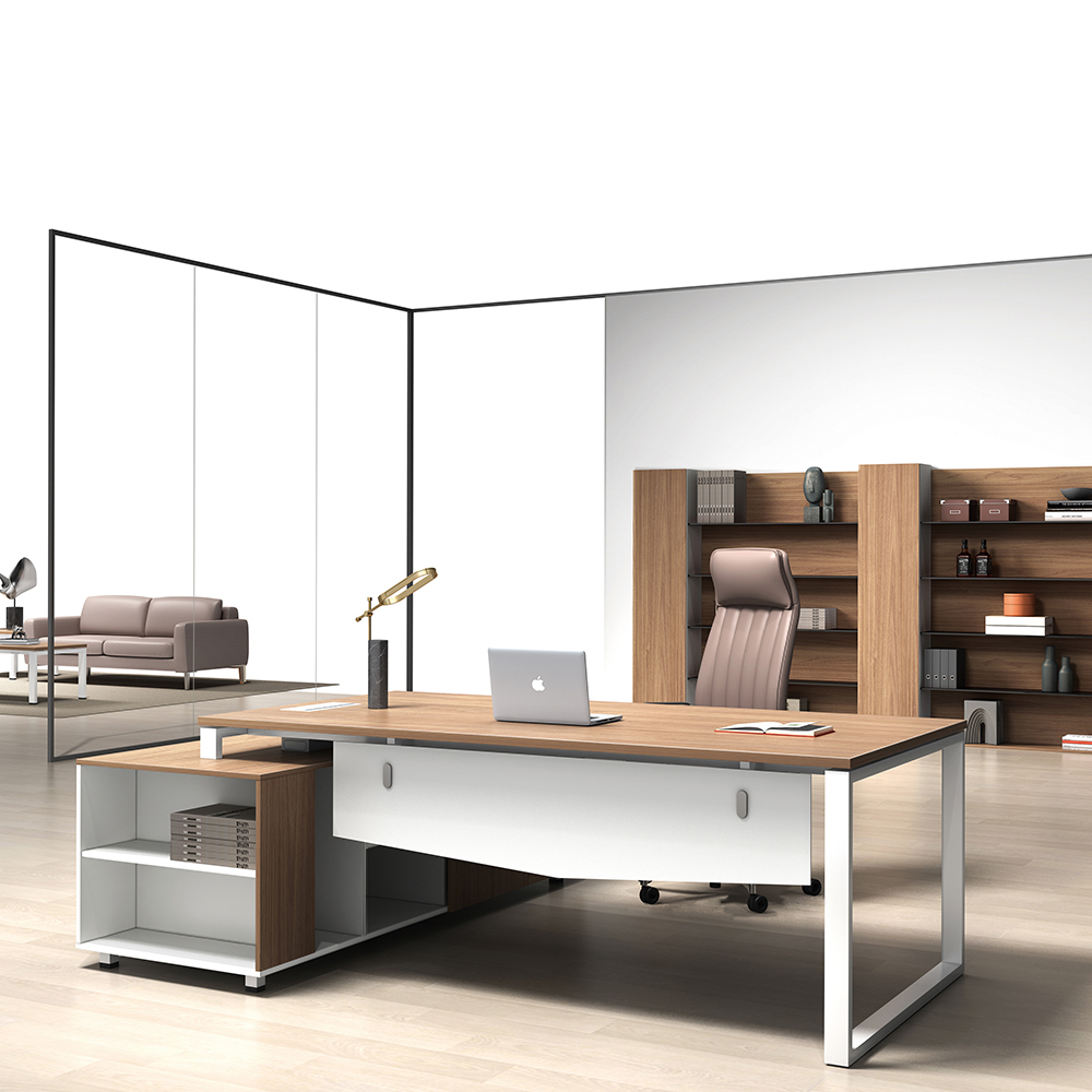 Hot Sale Modern l Shaped Execu - Woodworking Desk Chair recension och pris
