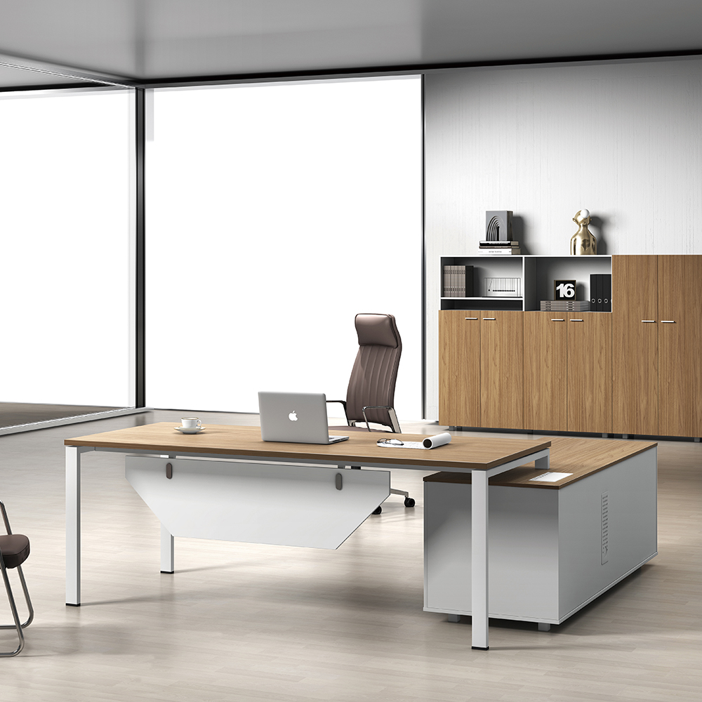 Hot Sale Modern l Shaped Execu - Woodworking Desk Chair recension och pris