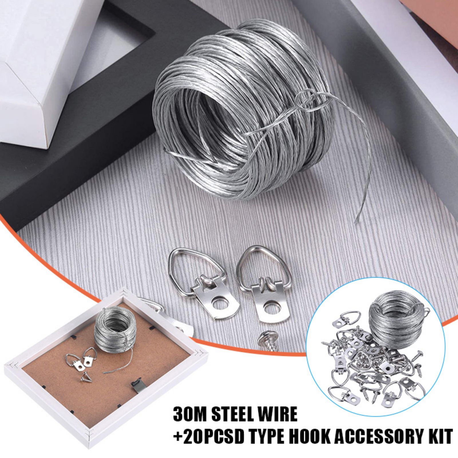 Heavy Duty Picture Hanging Kit - Woodworking Shop recension och pris