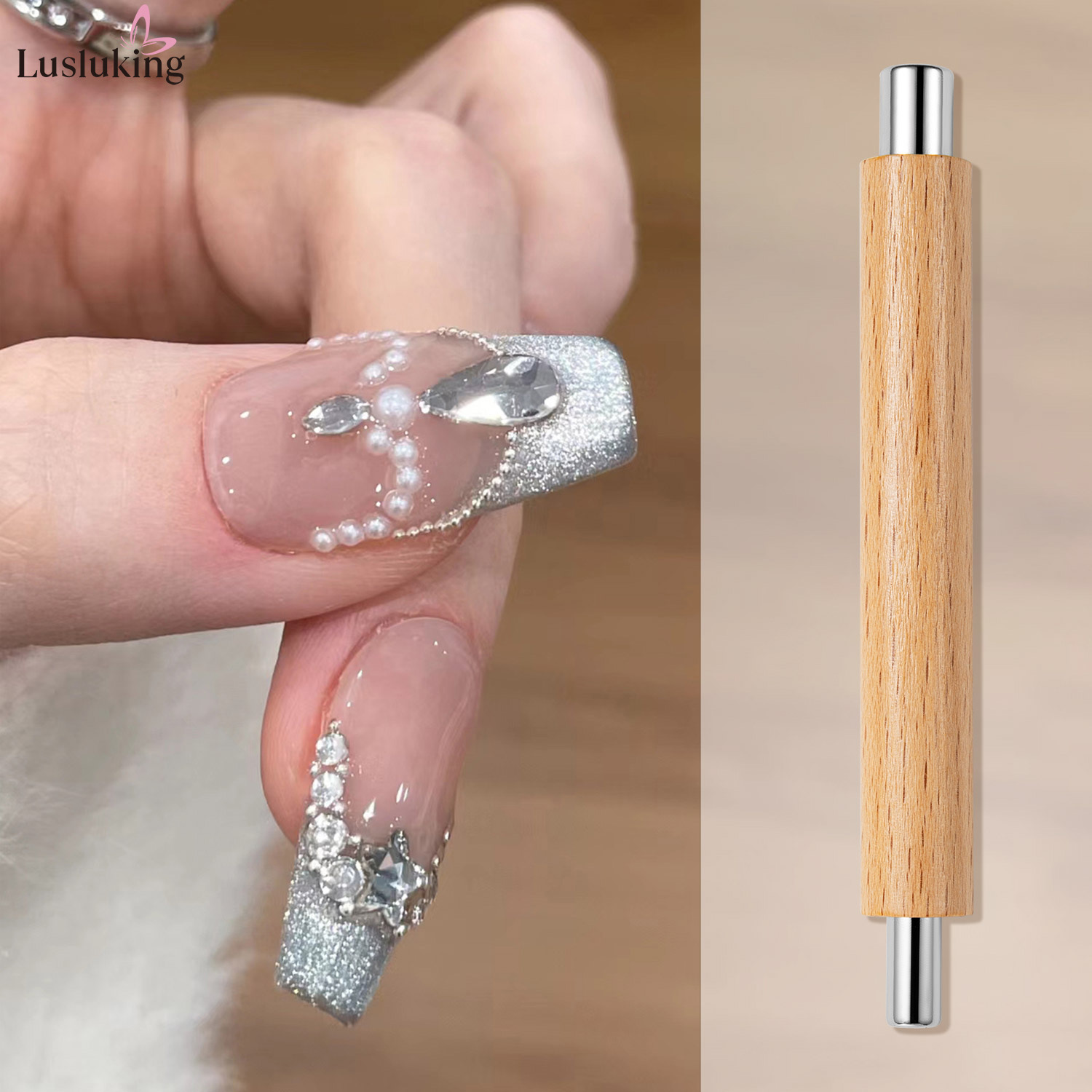 1pc Nail Art Nail Magnetic Sti - Woodworking Nails recension och pris