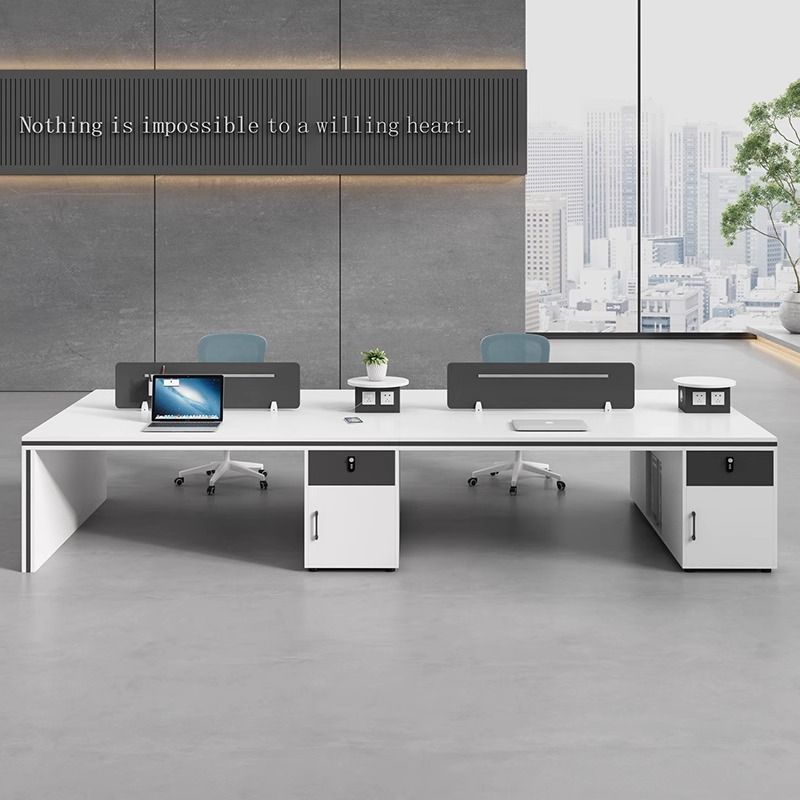 Office Staff, Desk And Chair C - Woodworking Desk Chair recension och pris