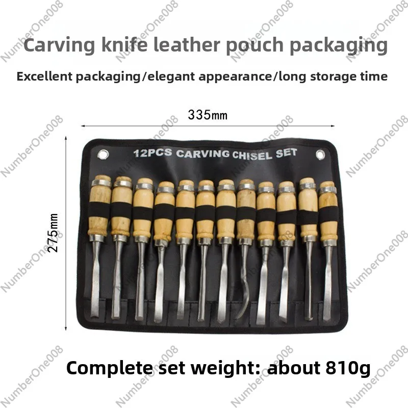 12PCS Wood Carving Tools Set P - Wood Chisel Set recension och pris