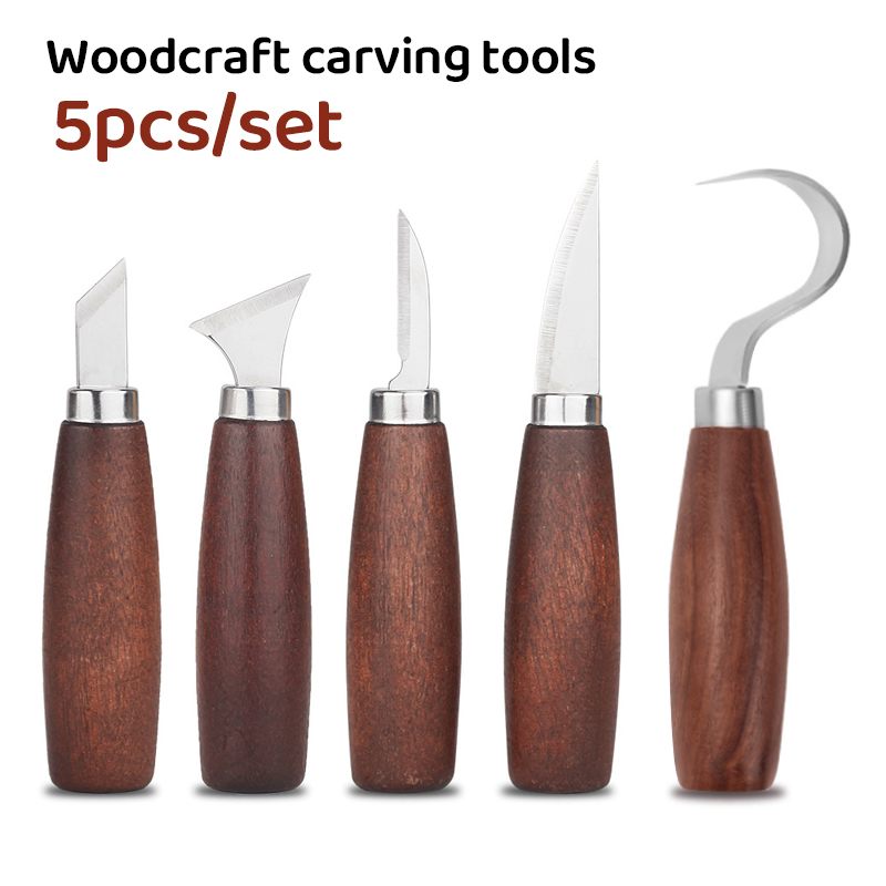 5pcs tools for wood carving Ch - Wood Chisel Set recension och pris