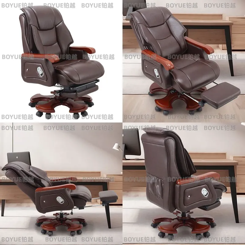 Executive Leather Office Chair - Woodworking Desk Chair recension och pris