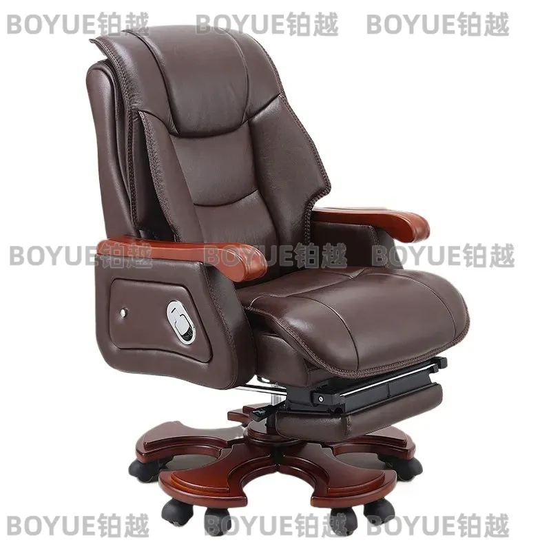 Executive Leather Office Chair - Woodworking Desk Chair recension och pris
