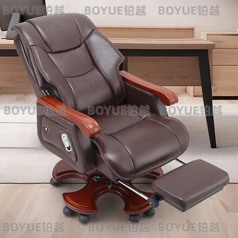 Executive Leather Office Chair - Woodworking Desk Chair recension och pris