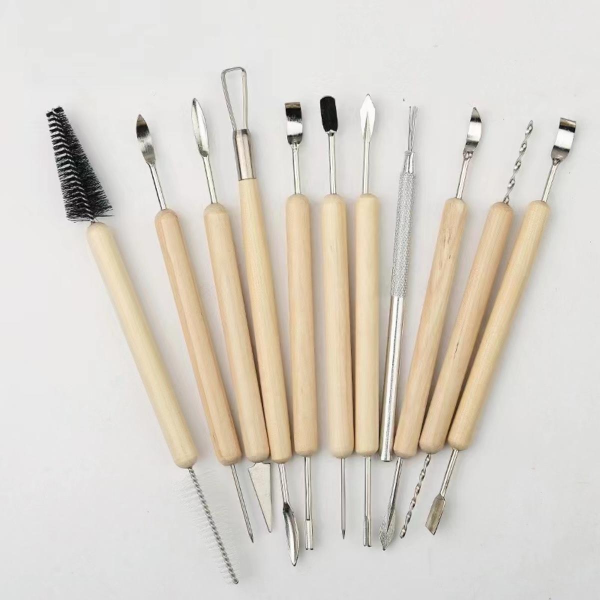 1SET Pottery Clay Sculpting Mo - Wood Chisel Set recension och pris