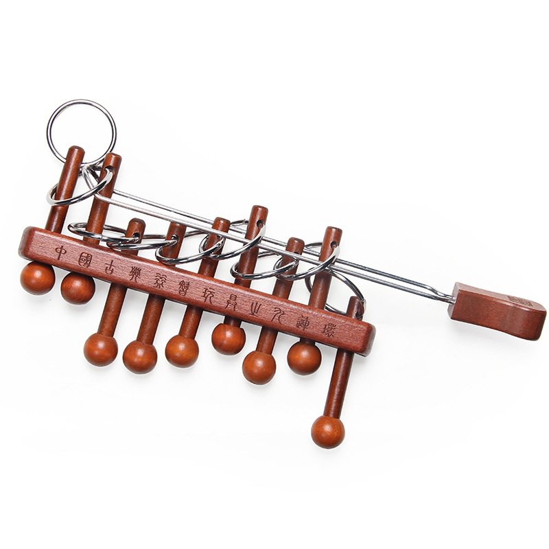 Classical Chinese Nine Linked  - Woodworking Kids Toys recension och pris