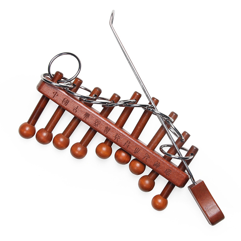 Classical Chinese Nine Linked  - Woodworking Kids Toys recension och pris