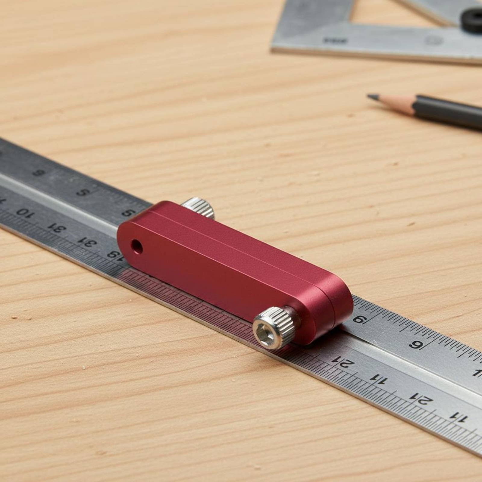 Woodworker's Ruler Stopper Adj - Woodworking Gauge recension och pris