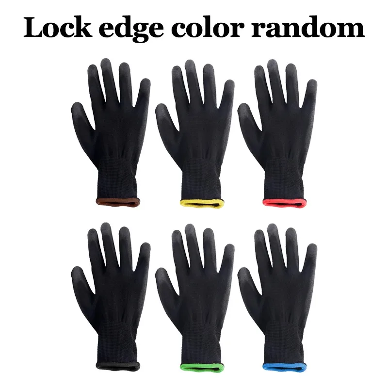 20PCS Black PU Coated Gloves N - Woodworking Gloves recension och pris