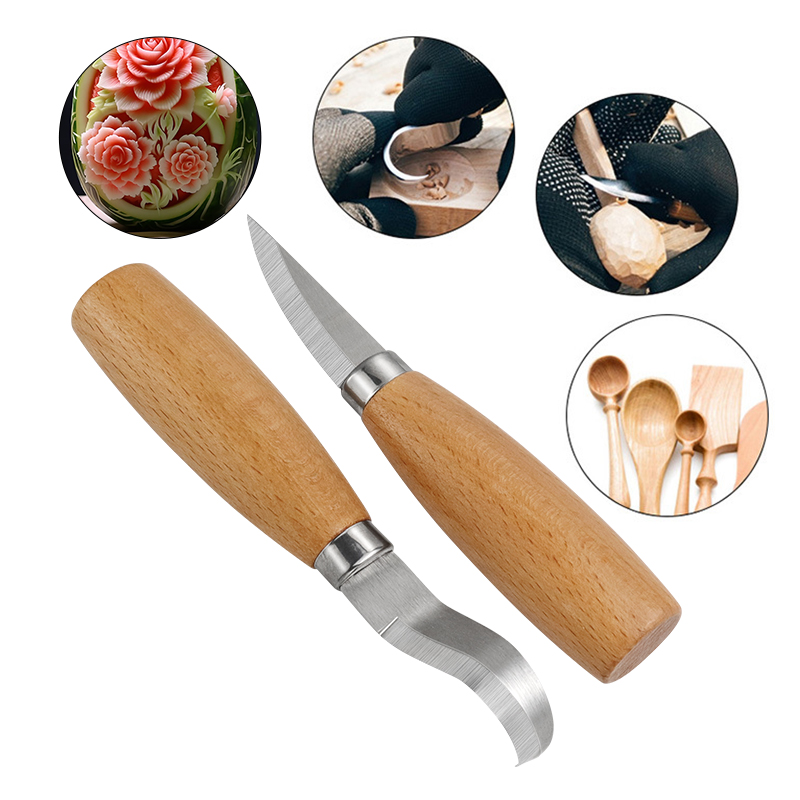 Stainless Iron Carving Knife B - Woodworking Shop recension och pris