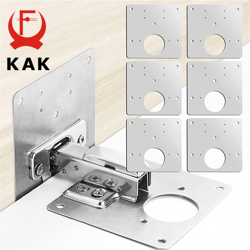 KAK 8pcs Hinge Repair Plate Br - Cabinet Scraper Set recension och pris