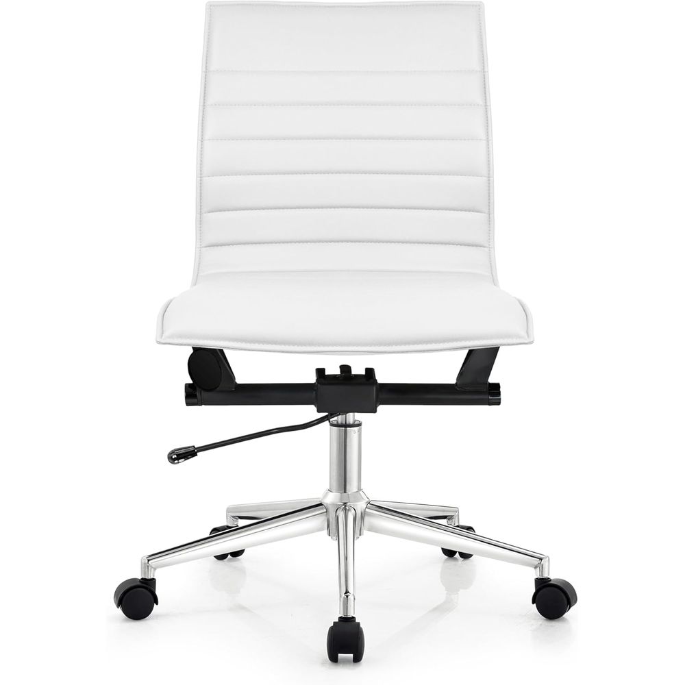 Padded PU Leather Desk Chair w - Woodworking Desk Chair recension och pris