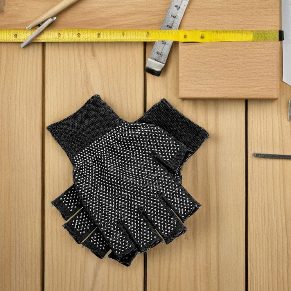 8Pairs Fingerless Work Gloves  - Woodworking Gloves recension och pris