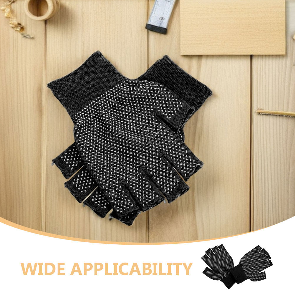 8Pairs Fingerless Work Gloves  - Woodworking Gloves recension och pris