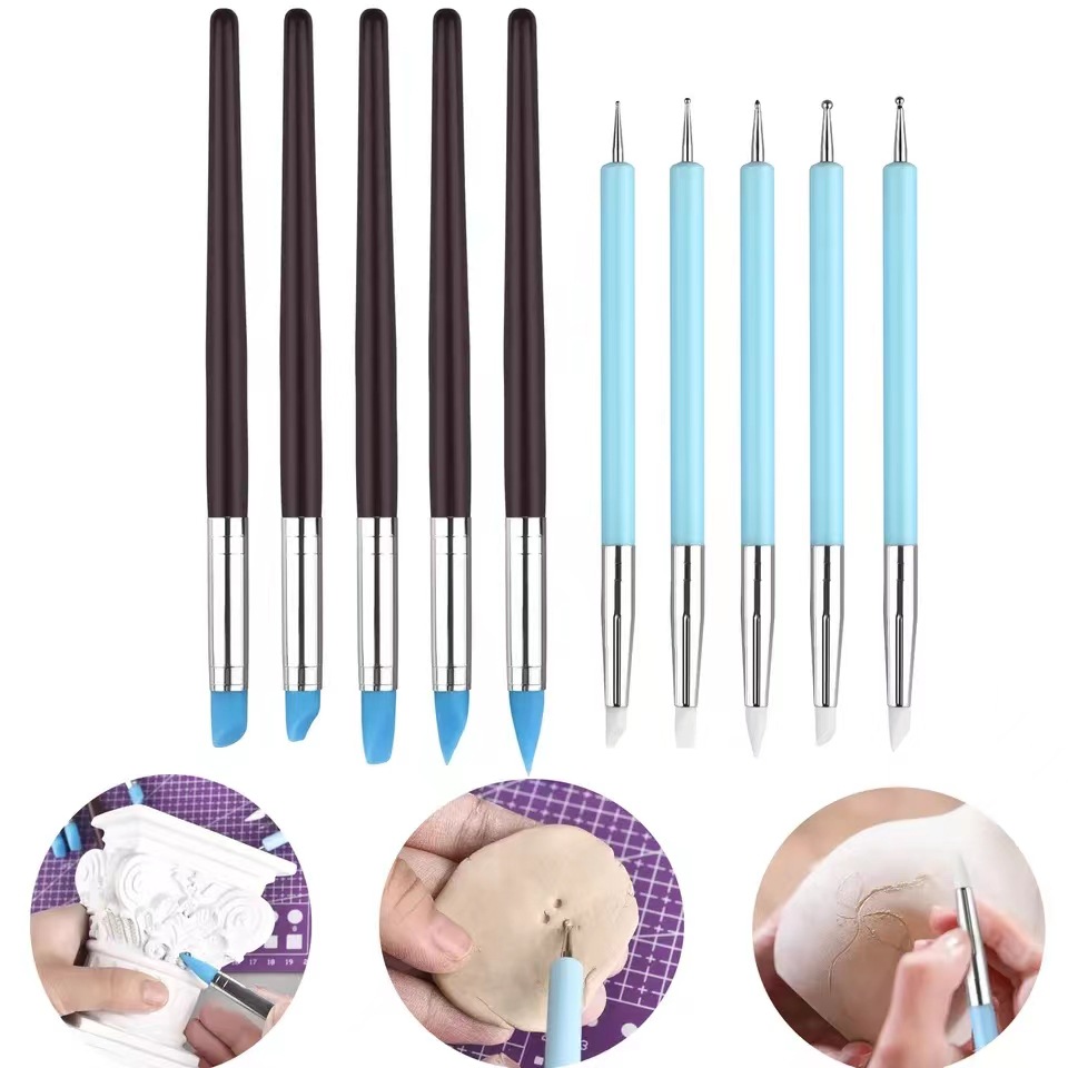 8-61PCS Pottery Tool Set - Cer - Wood Chisel Set recension och pris
