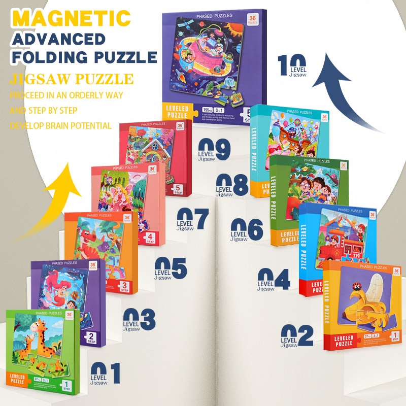 Kids Magnetic Wooden Puzzle Ca - Woodworking Kids Toys recension och pris
