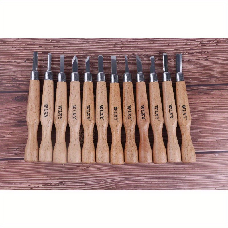 Set Of 12 Professional Wooden  - Wood Chisel Set recension och pris