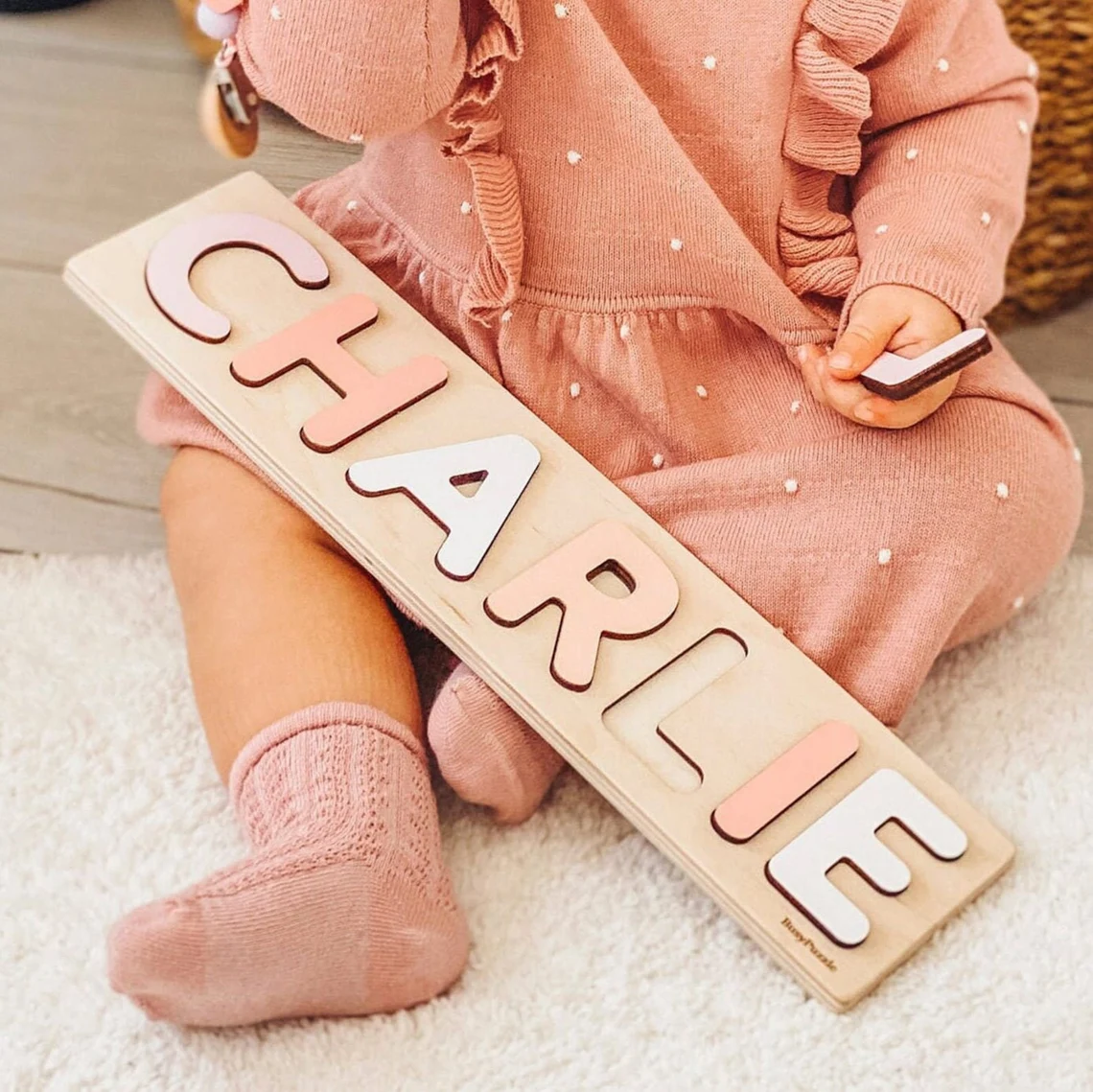 Personalized Name Puzzle With  - Woodworking Kids Toys recension och pris