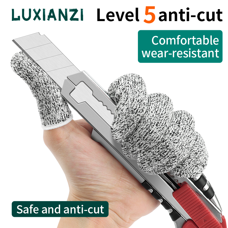 LUXIANZI 5/10pcs Anti-cut Fing - Woodworking Gloves recension och pris
