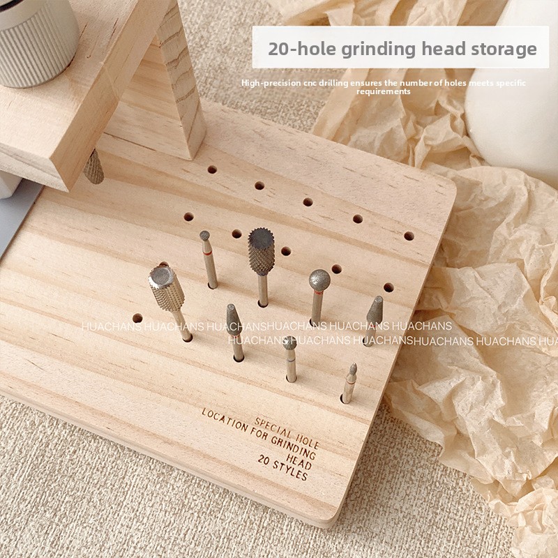 Wooden Nail Drill Storage Rack - Woodworking Nails recension och pris