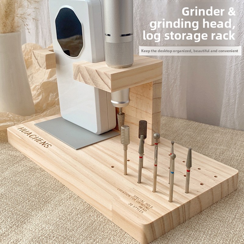 Wooden Nail Drill Storage Rack - Woodworking Nails recension och pris