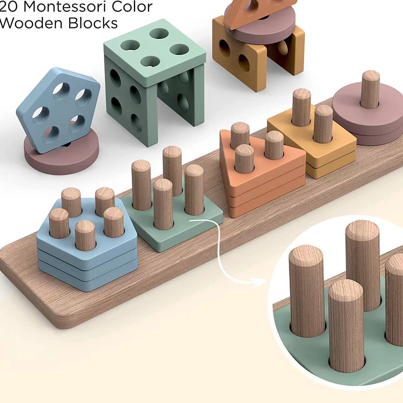 Montessori Toys For 18+ Months - Woodworking Kids Toys recension och pris