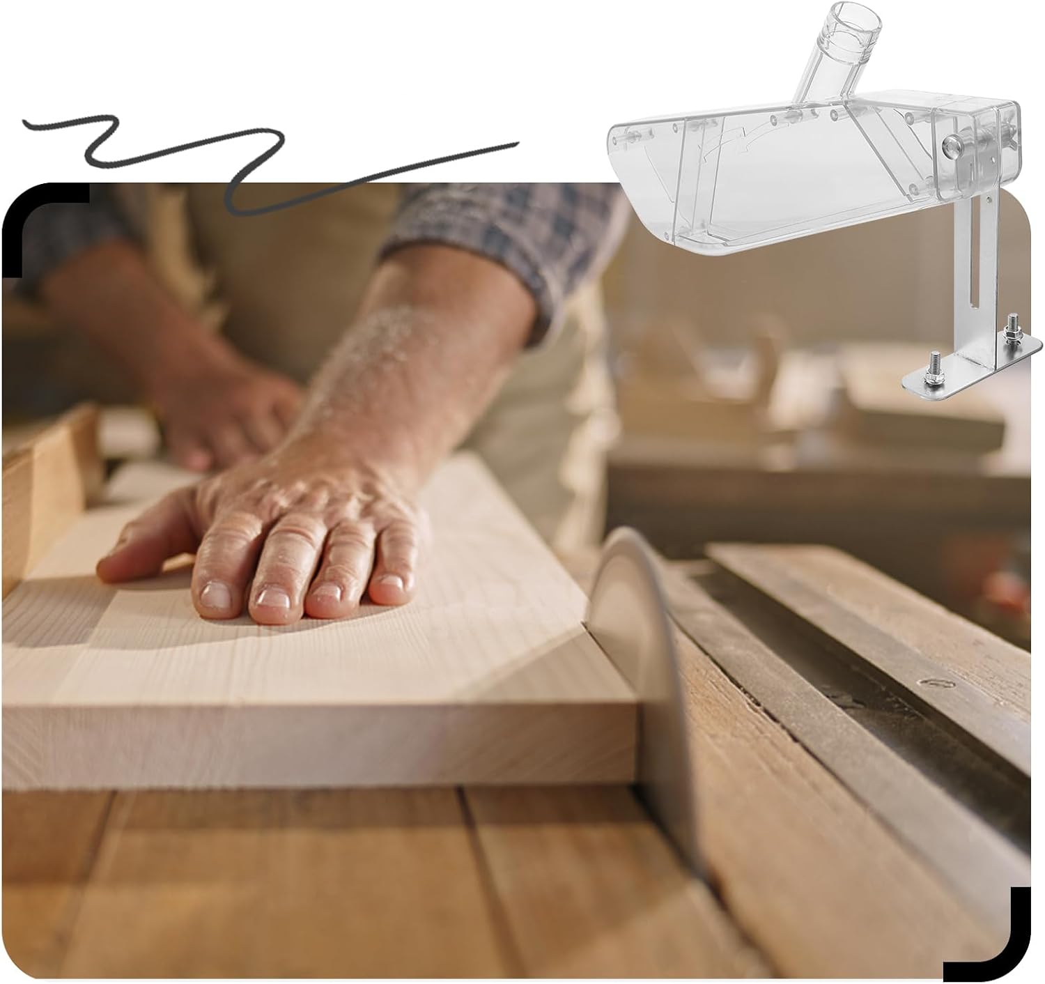 Woodworking Table Saw Protecti - Woodworking Vacuum System recension och pris