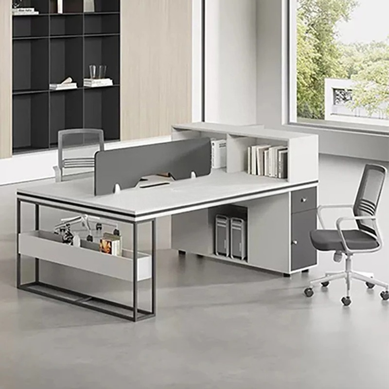 Office Staff Work Desk And Cha - Woodworking Desk Chair recension och pris