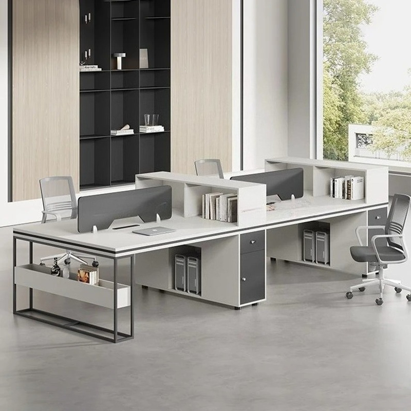 Office Staff Work Desk And Cha - Woodworking Desk Chair recension och pris