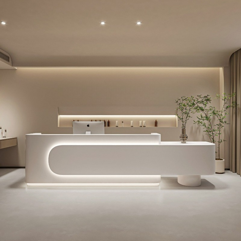 Modern Luxury Reception Desk B - Woodworking Institute recension och pris