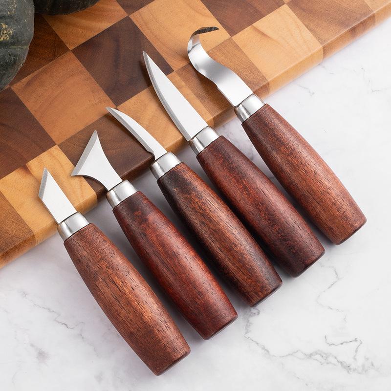 New 5pcs Tools For Wood Carvin - Wood Chisel Set recension och pris
